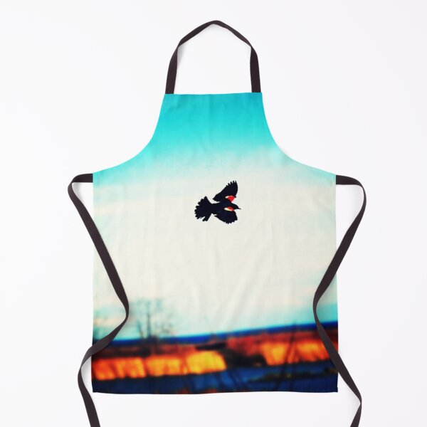 Item preview, Redwing Blackbird in Flight in Early Spring designed and sold by Tara Baxendale.