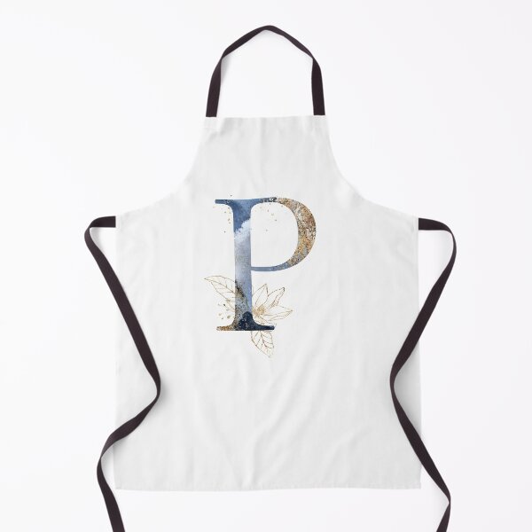 Item preview, Floral Initial Letter P, Monogram Gifts designed and sold by PinkLotusArt.