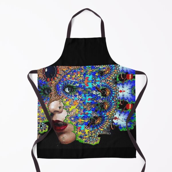 Item preview, EPHEMERAL / WOMAN PORTRAIT WITH FRACTAL MASK by Bulgan Lumini designed and sold by BulganLumini.