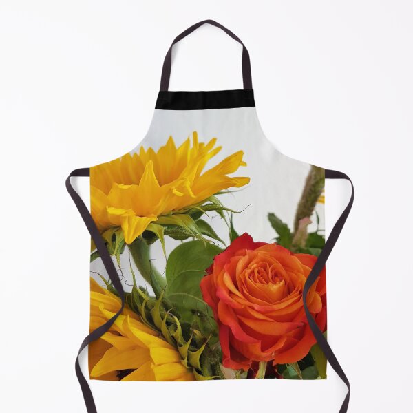 Item preview, A Summer Bouquet 1 - sunflowers, rose and cockscomb designed and sold by ellenhenry.