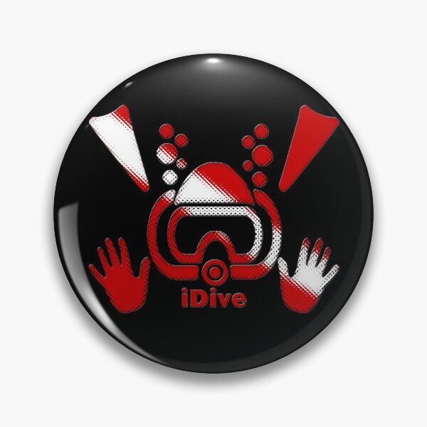 Item preview, iDive Original Dive Scuba Diving Flag designed and sold by TeeCreations.