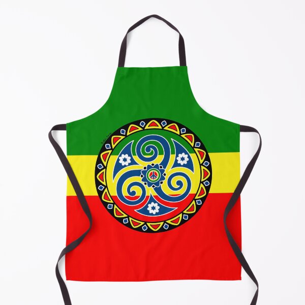 Item preview, Rasta triskell designed and sold by Breizh-Korser.