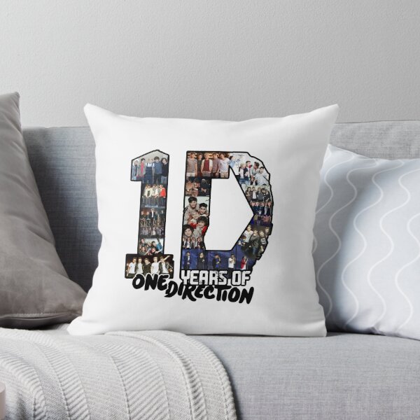 One Direction Pillow Handmade Music Art Pillow with Fluffy