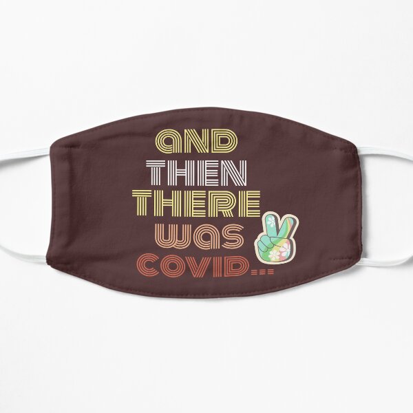 Peace to Covid Retro Vintage Mask