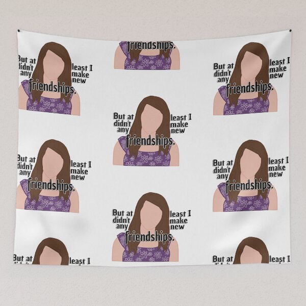 Item preview, 'But at least I didn't make any new friendships' - April Ludgate designed and sold by Ellie Canhoto.