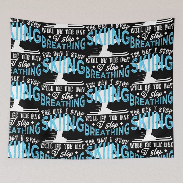 Item preview, skiing funny saying winter designed and sold by pirminio.