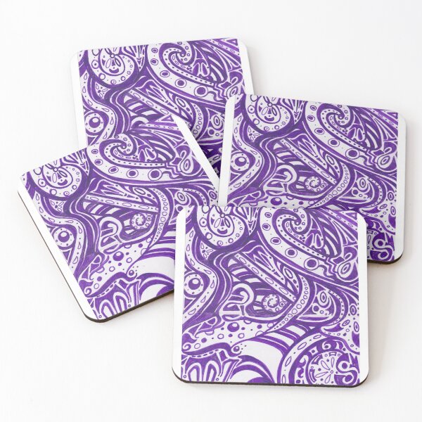 Artikelvorschau, Violet Swirls entworfen und verkauft von Lindsey Wolfgong.