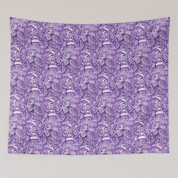 Artikelvorschau, Violet Swirls entworfen und verkauft von Lindsey Wolfgong.