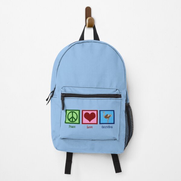 Item preview, Peace Love Ostriches designed and sold by Epic Love Designs.