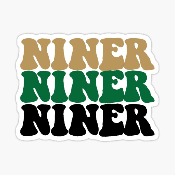 UNCC Niner Nation  Sticker for Sale by Kendaledward