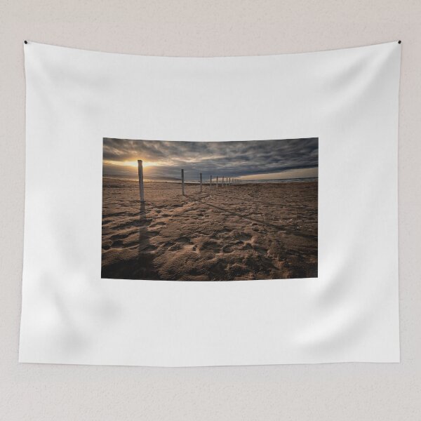 Item preview, Benone Beach Posts designed and sold by Nigel R Bell Photography.