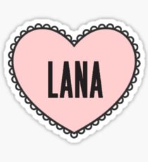 Heart Lana Del Rey Sticker
