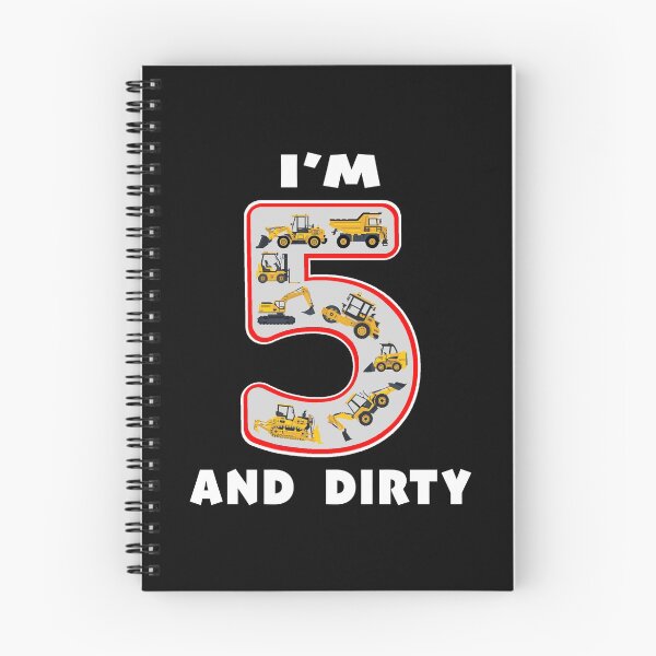 Item preview, Five Year Old I'm 5 and Dirty Kids Fun Machinery. designed and sold by MAXXEXCHANGE.