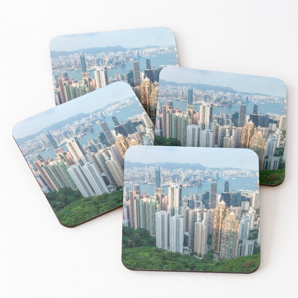 Item preview, Hong Kong Skyline from Victoria Peak designed and sold by SafariByMarisa.