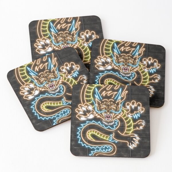 Item preview, neon dragon designed and sold by Jenna5089.