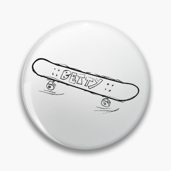Item preview, Betty Skateboard designed and sold by AnnbleBee.