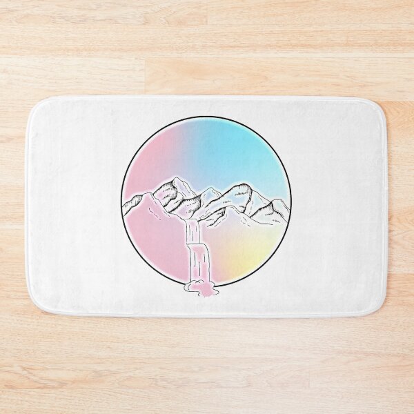 Item preview, Sunset Mountains Waterfall designed and sold by DFMY.