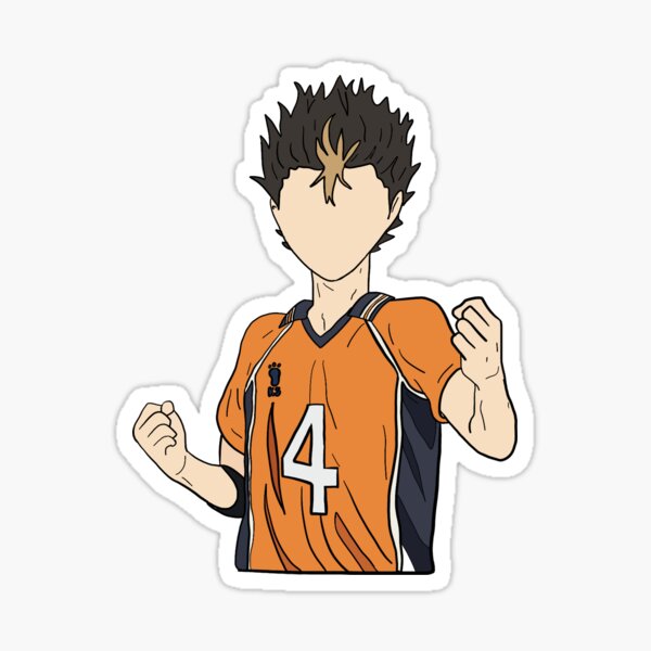 Haikyuu Nishinoya anime Sticker
