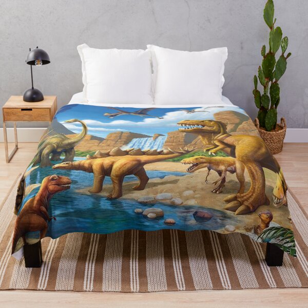 Item preview, Dinosaurs drink in the river designed and sold by Andrewstg.