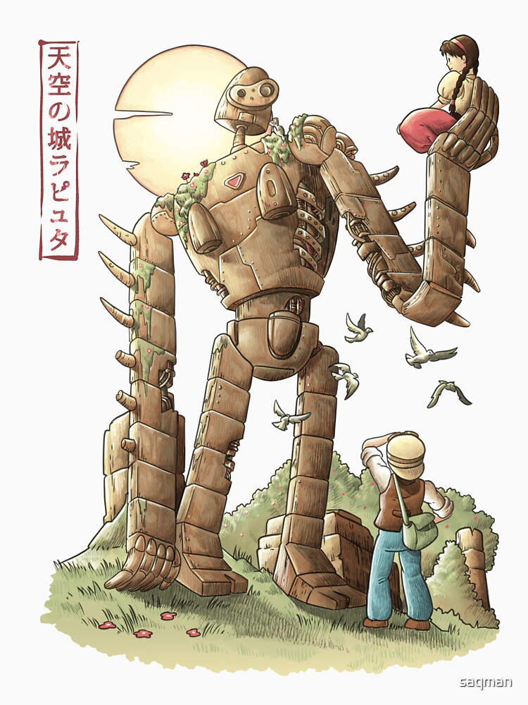 The Robot in the Sky by saqman