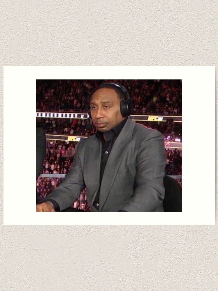 Stephen A Smith Poster for Sale by SydTheSquid12