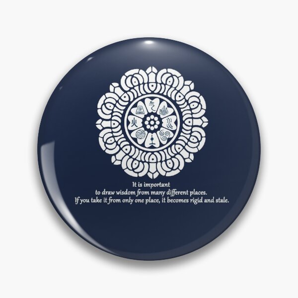 Item preview, Wisdom of the White Lotus designed and sold by silentrebel.