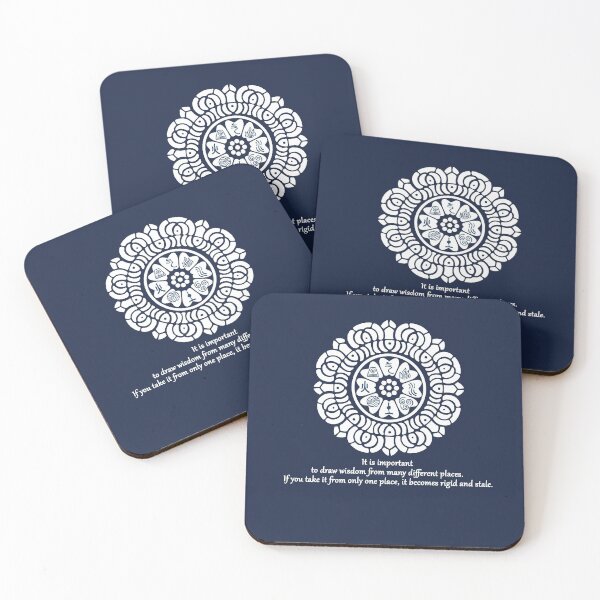 Item preview, Wisdom of the White Lotus designed and sold by silentrebel.