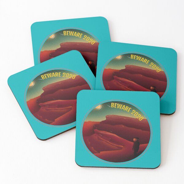 Item preview, Beware 2020 Covid Warning - Space Retro Vintage designed and sold by Graphicpurpose.