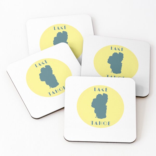 Item preview, Lake Tahoe Yellow Circle designed and sold by brookenm.