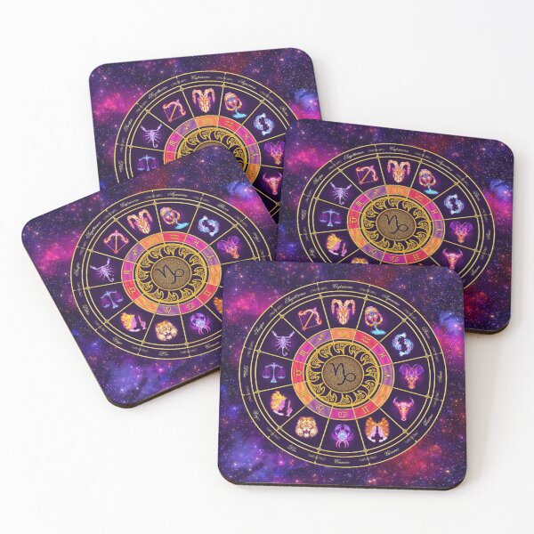 Item preview, Capricorn Zodiac Lightburst - Circle designed and sold by ifourdezign.
