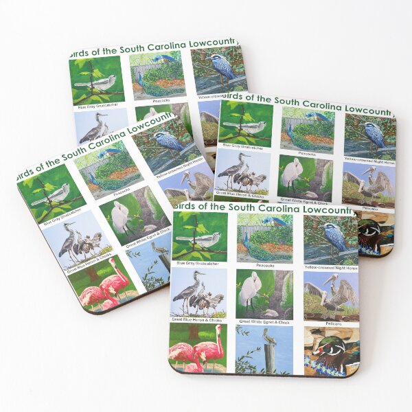 Item preview, Birds of South Carolina Lowcountry designed and sold by SueBMytko.