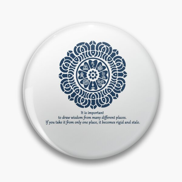 Item preview, Wisdom of the White Lotus designed and sold by silentrebel.