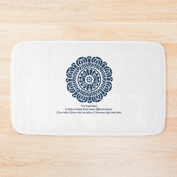 Item preview, Wisdom of the White Lotus designed and sold by silentrebel.