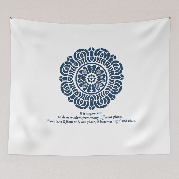 Item preview, Wisdom of the White Lotus designed and sold by silentrebel.