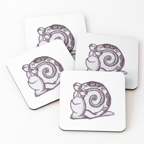 Item preview, Charlie the Snail designed and sold by Lindsey Wolfgong.