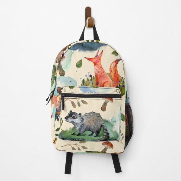 Item preview, Watercolor Forest Animals Pattern designed and sold by dinuty.