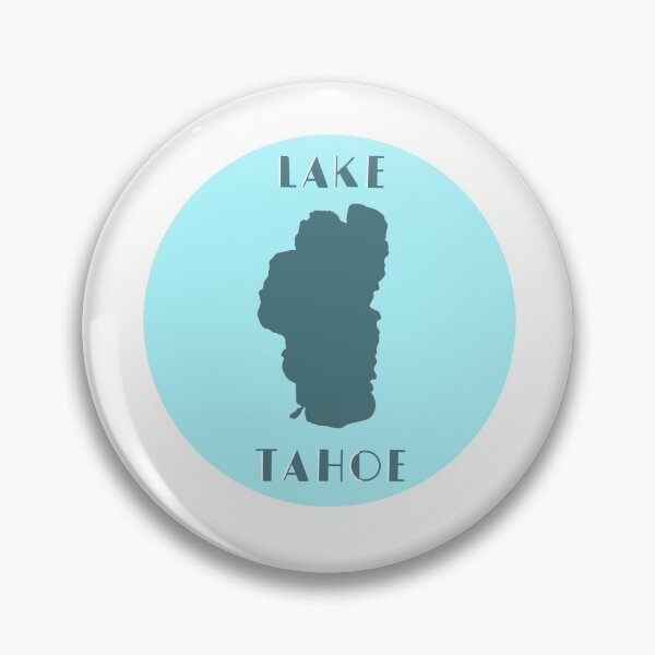 Item preview, Lake Tahoe Light Blue Circle designed and sold by brookenm.