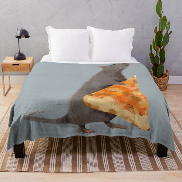Item preview, Pizza Rat (Grey) designed and sold by flockadoodle.