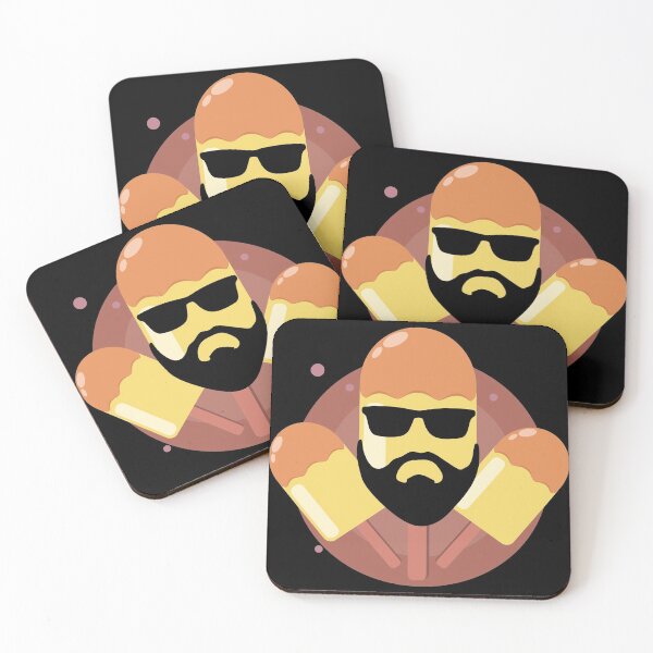 Item preview, Funny Ice Cream Man With Beard designed and sold by suchfaith.