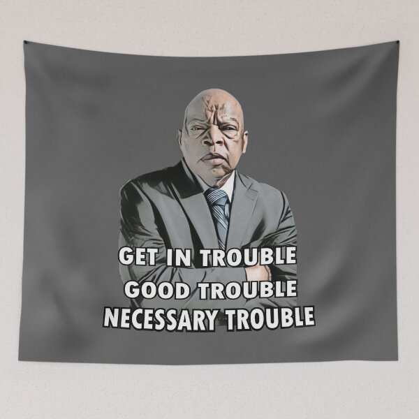 Item preview, Copy of John Lewis, Good Trouble. designed and sold by Achily.