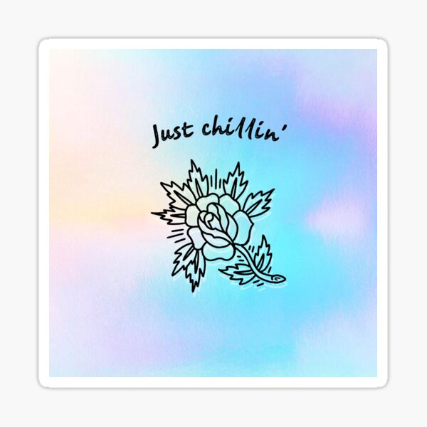 Item preview, Just chillin’ simple rose design designed and sold by illestart.