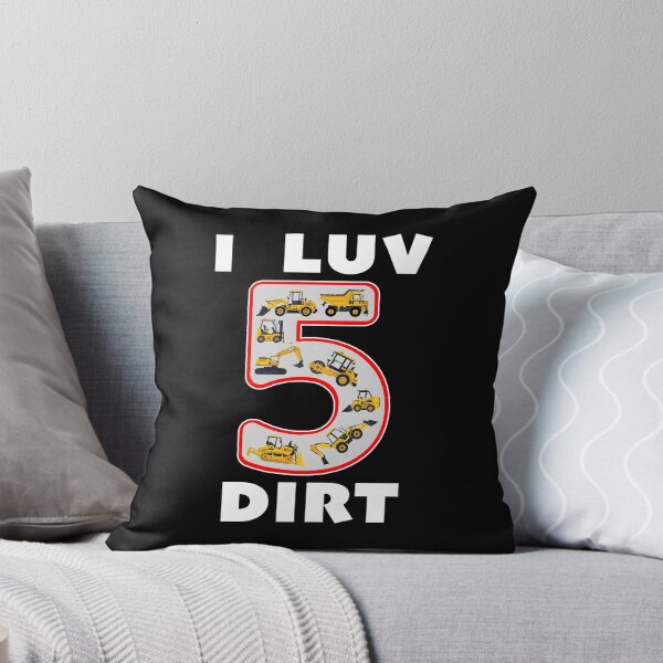 Item preview, 5 Year Old I Luv Dirt Kids Birthday Fun Machinery. designed and sold by MAXXEXCHANGE.