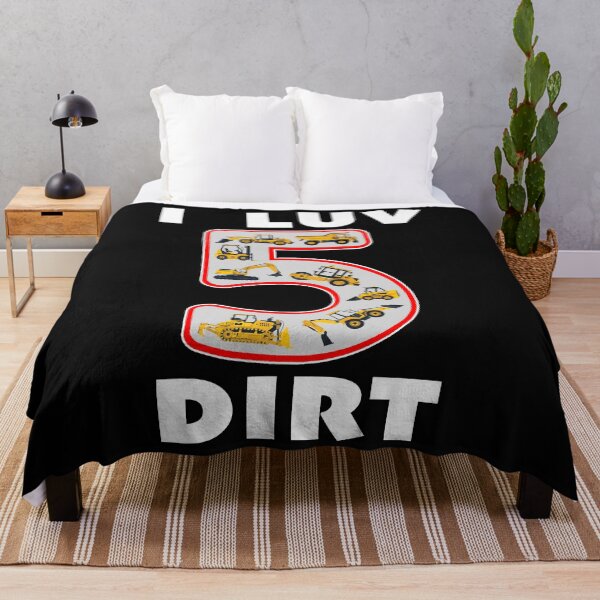 Item preview, 5 Year Old I Luv Dirt Kids Birthday Fun Machinery. designed and sold by MAXXEXCHANGE.
