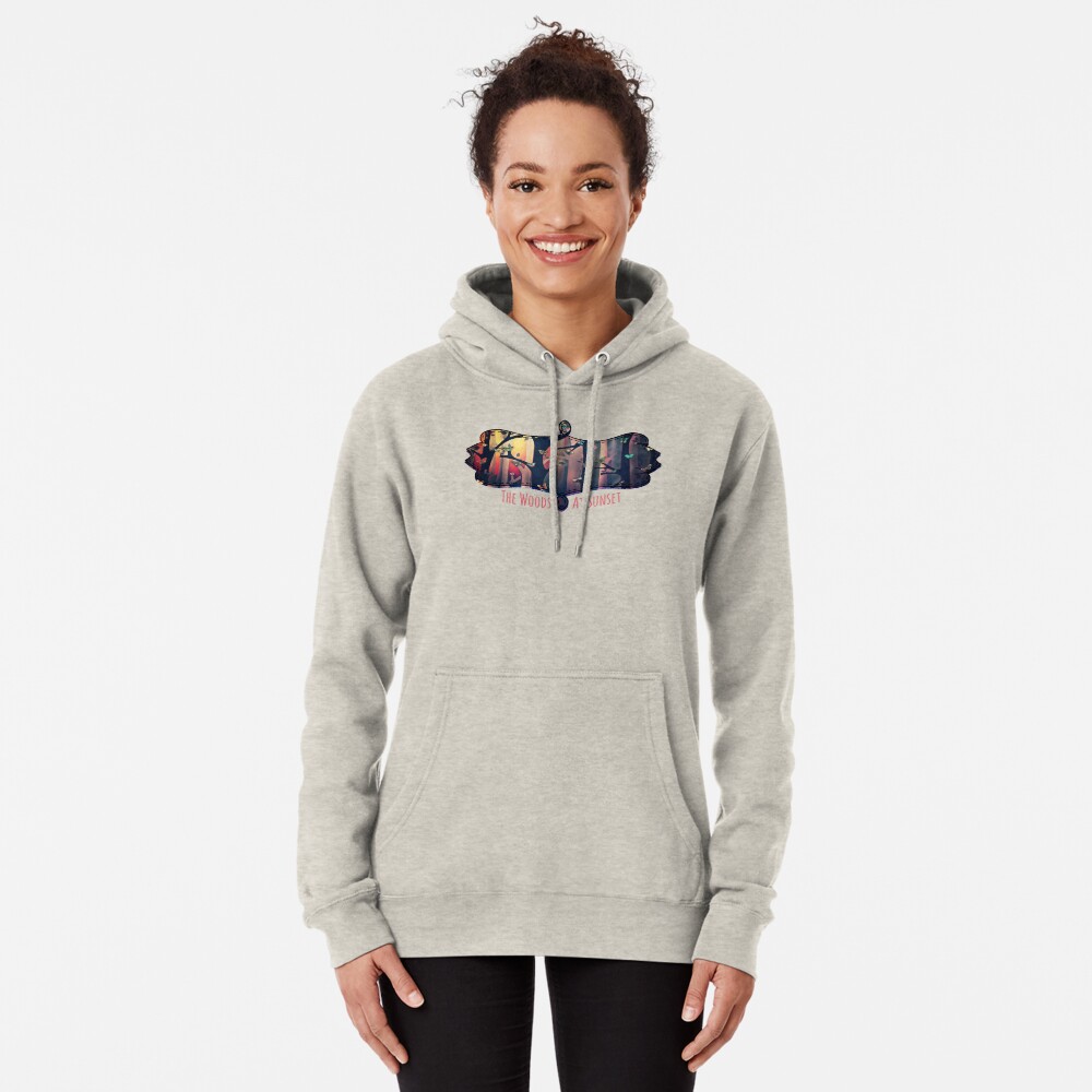 The Woods at Sunset Pullover Hoodie