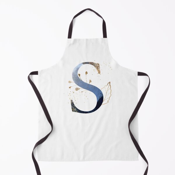 Item preview, Floral Initial Letter S, Monogram Gifts designed and sold by PinkLotusArt.