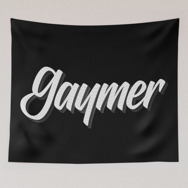 Item preview, Gaymer Words Gamer Use Gay Gamer designed and sold by ProjectX23.
