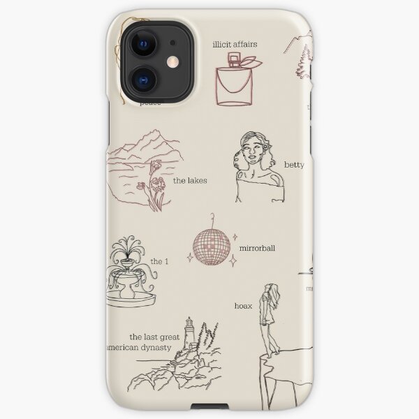 "Taylor Swift Folklore Album Collection (Line art)" iPhone ...