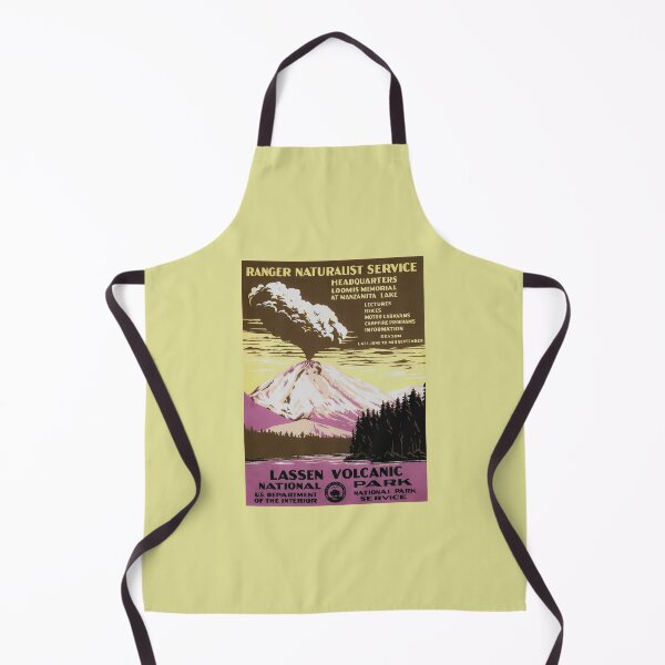 Item preview, Lassen Volcanic National Park - National Park Service - 1938 designed and sold by warishellstore.