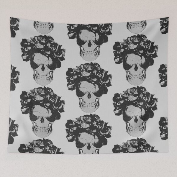 Item preview, cute womens skull design designed and sold by vidyaroul.
