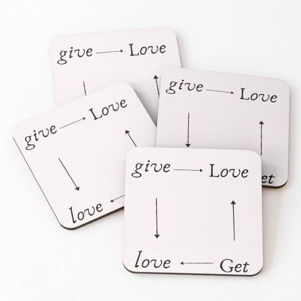 Item preview, Give Love Get Love designed and sold by garhoud.